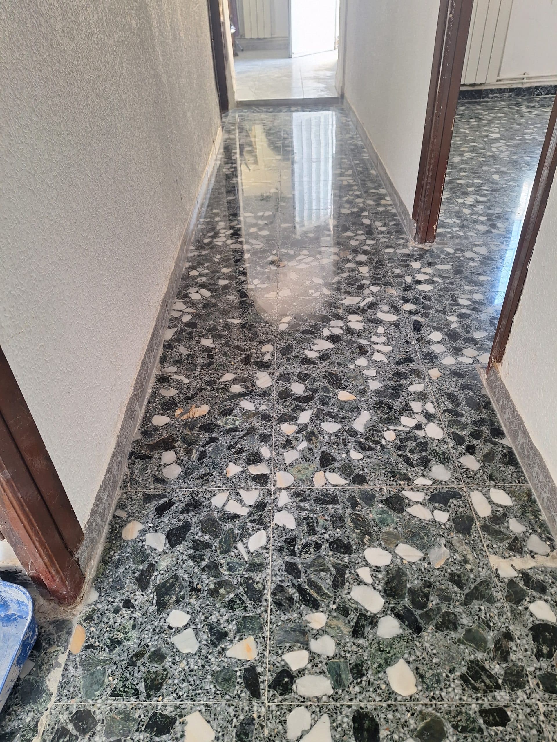 Pulido de suelo de terrazo